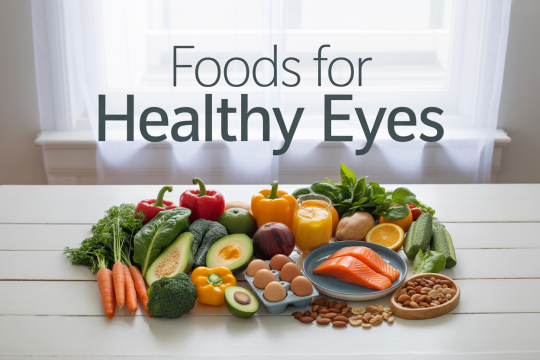 Foods can help keep your eyes healthy