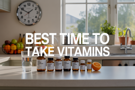 The Best Time to Take Vitamins