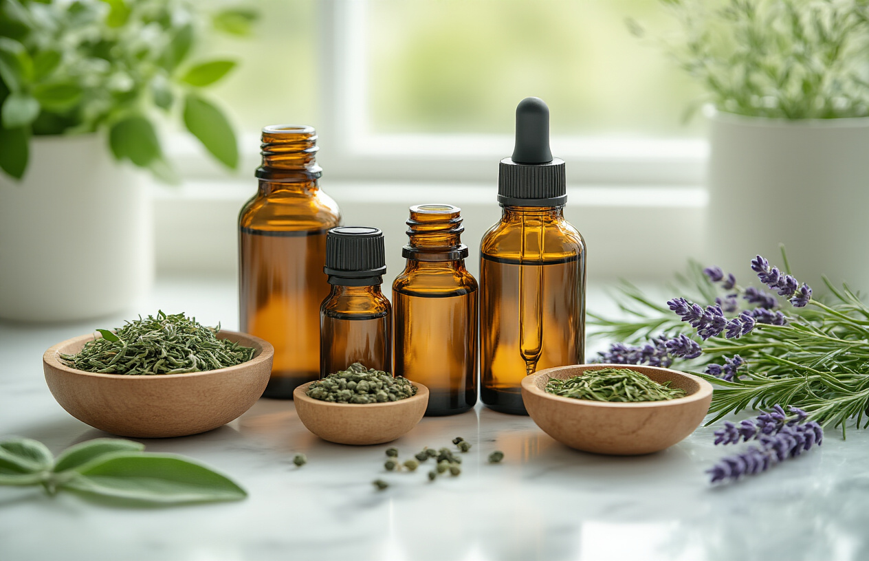Try Herbal Remedies and Essential Oils