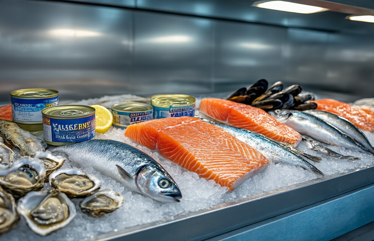 Seafood and Fish That Boost Your Calcium Levels