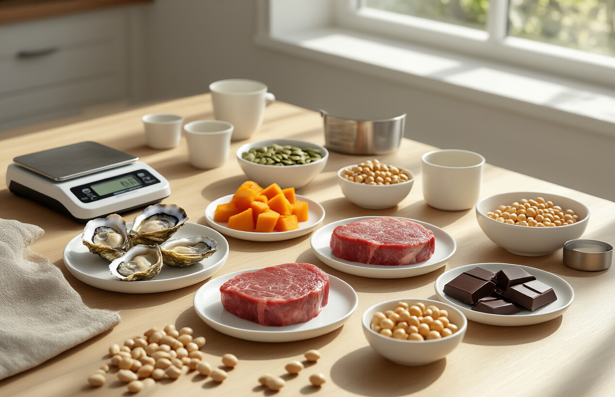 Daily Zinc Requirements and Practical Portion Guidelines