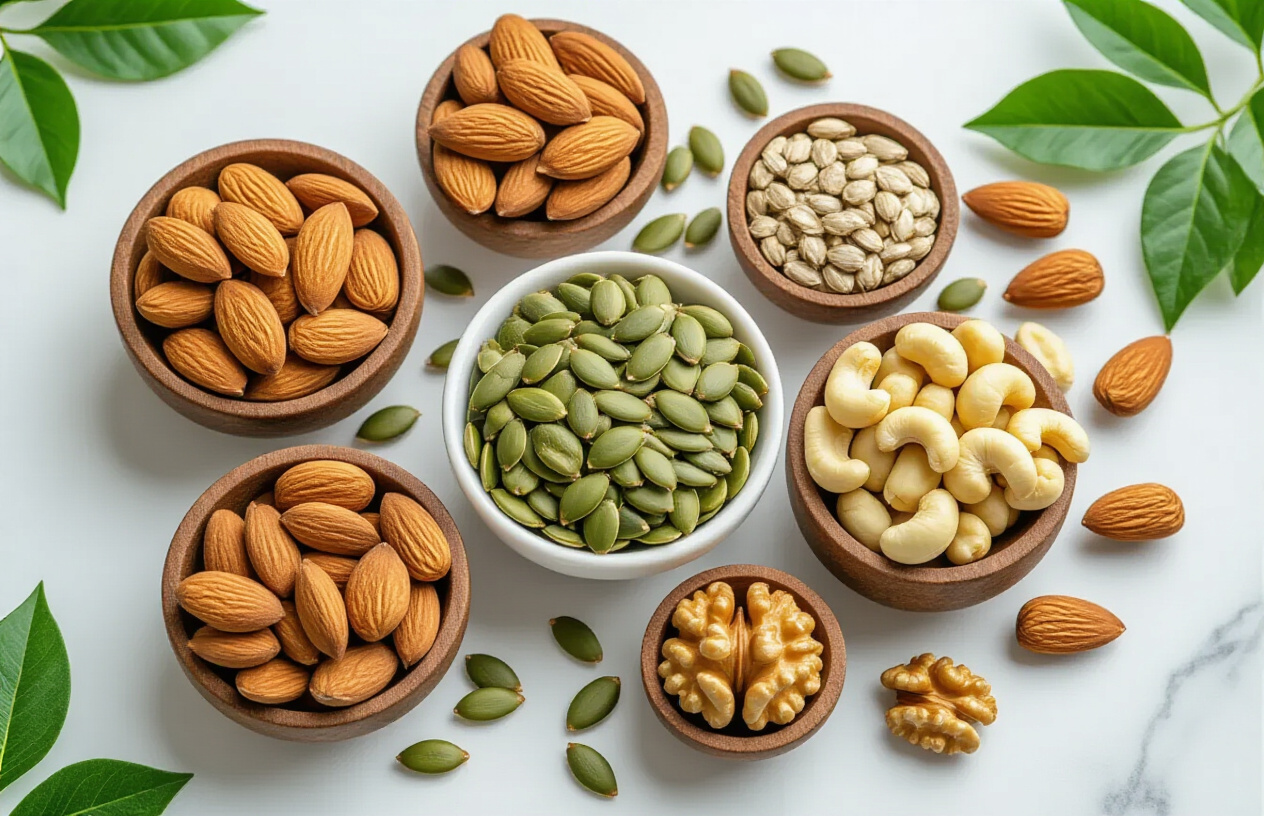 Powerful Nuts and Seeds for Daily Magnesium Intake