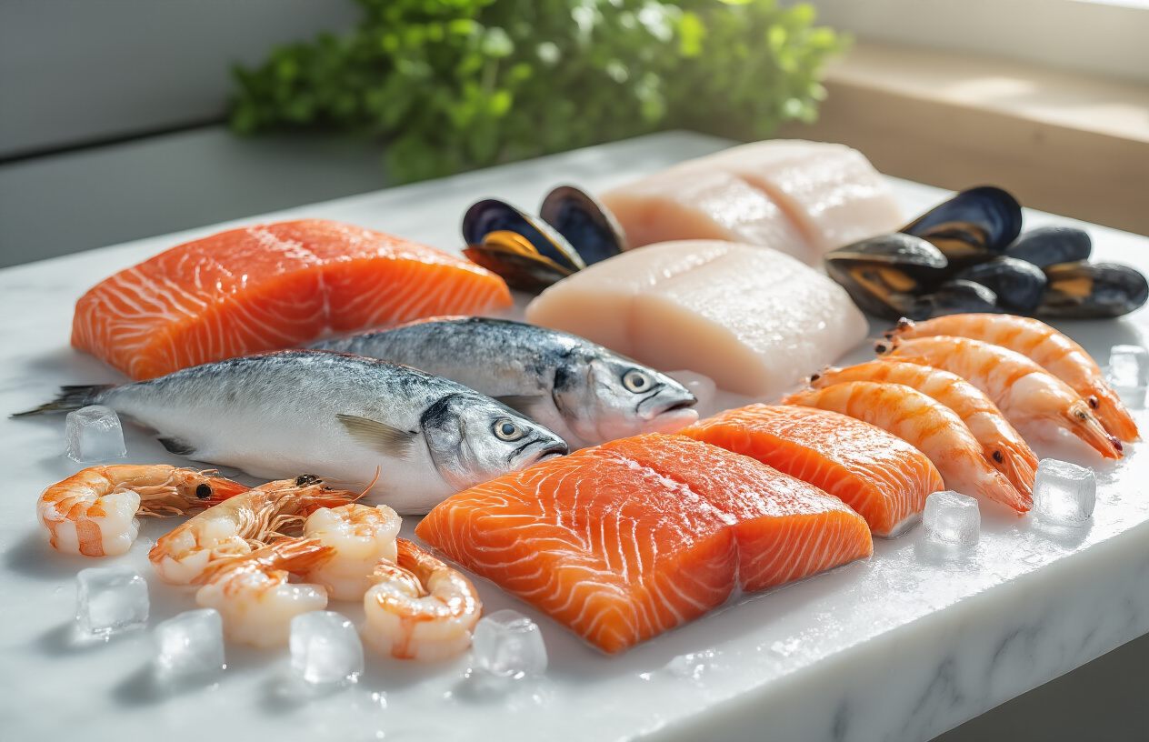 Fish and Seafood High in Bioavailable Magnesium