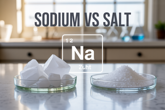 What’s the Difference Between Sodium and Salt?