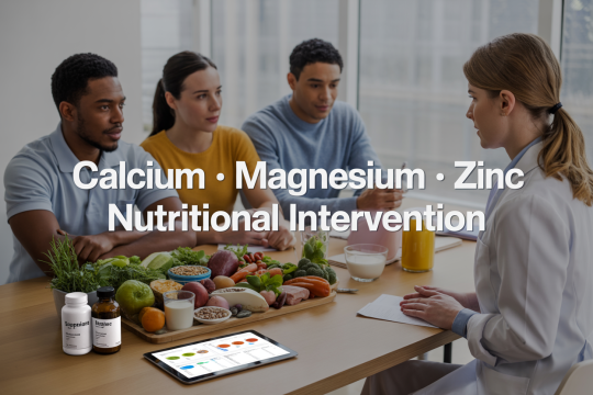 The Role of Calcium, Magnesium, and Zinc in Nutritional Intervention