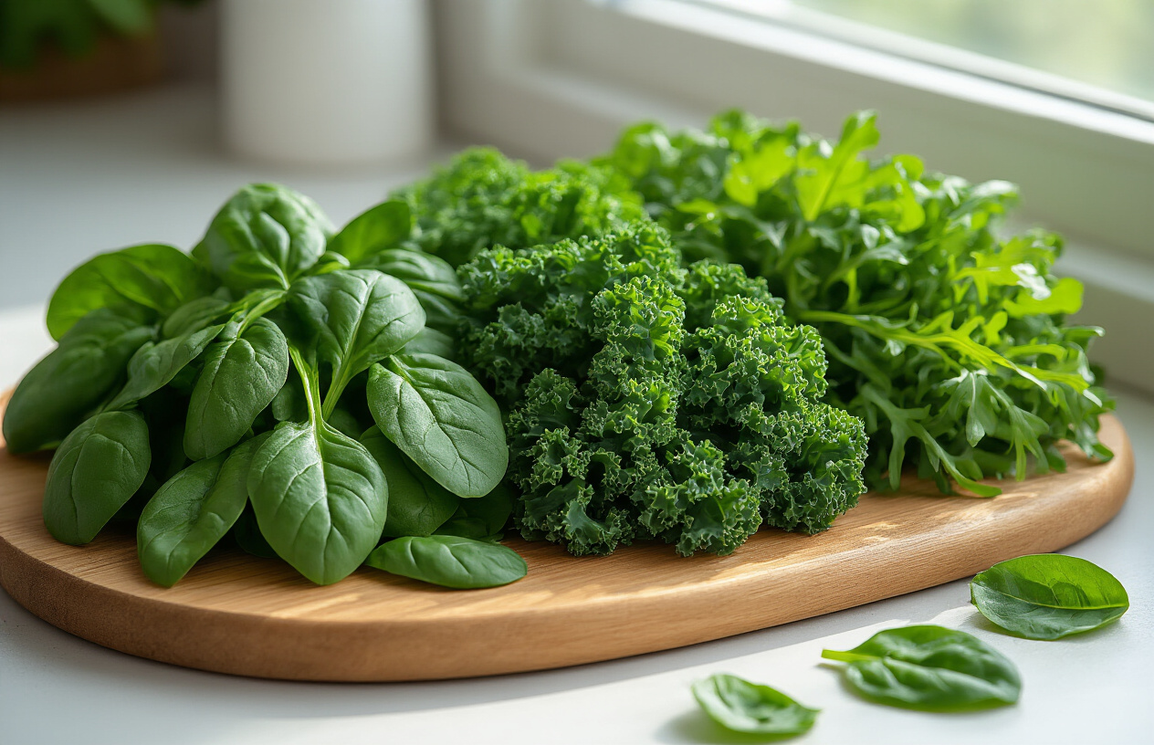 Leafy Greens - Combat Fatty Liver with Nature's Powerhouse