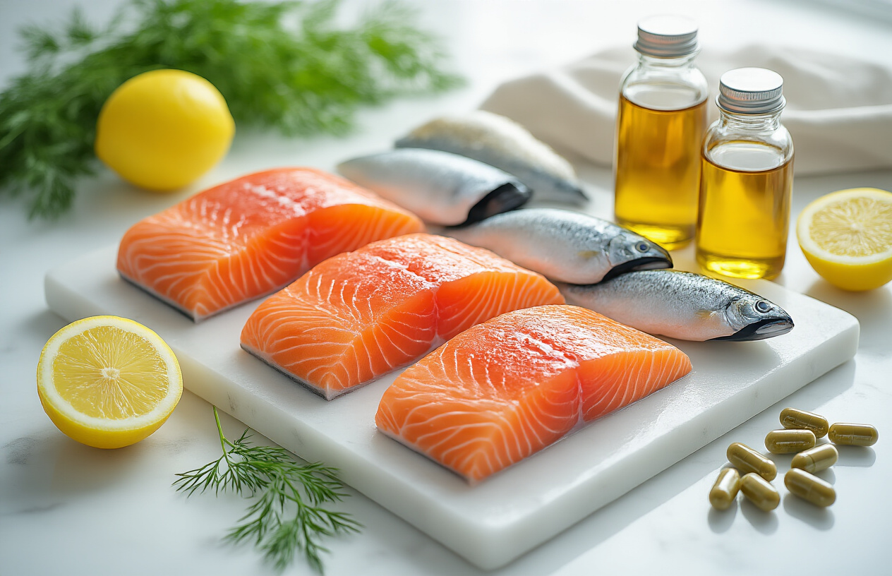 Fatty Fish Rich in Omega-3s - Essential Fats for Liver Function