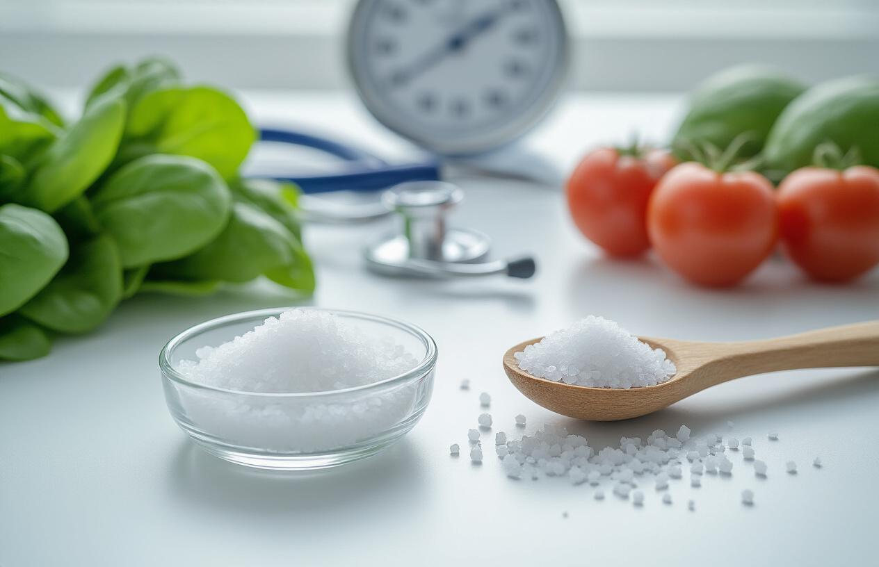 Health Impact Comparison Between Sodium and Salt