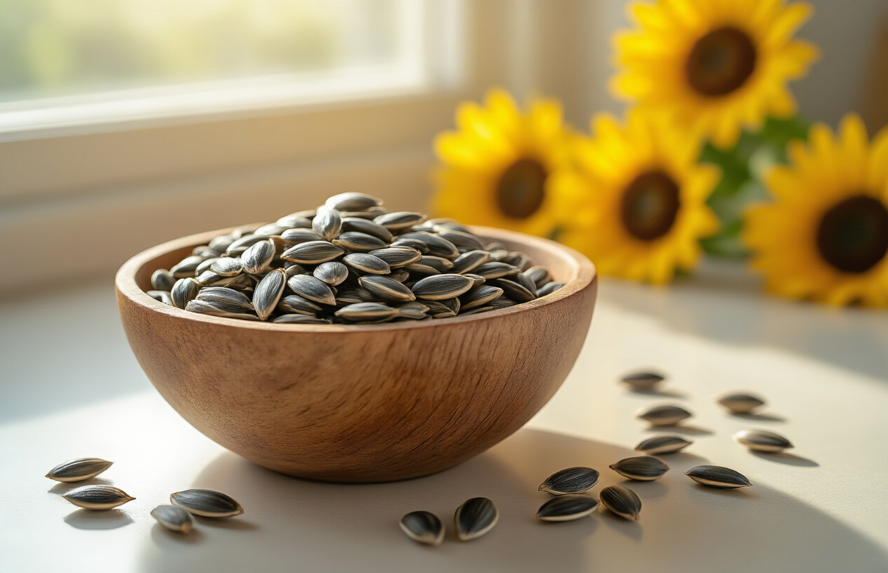 Sunflower Seeds - Natural Vitamin E for Liver Repair