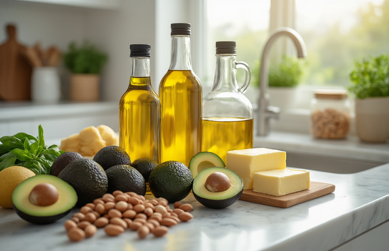 Healthy Fats and Oils - Replace Harmful Saturated Fats