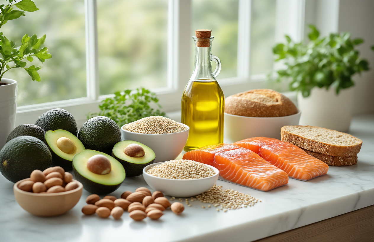 Heart-Healthy Fats and Whole Grains for Kidney Support