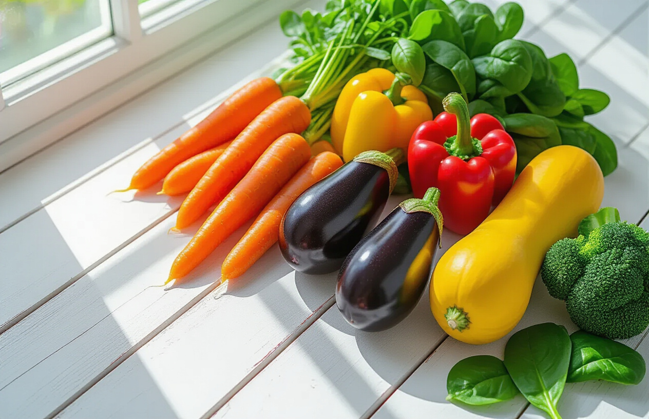 Colorful Vegetables That Boost Vision