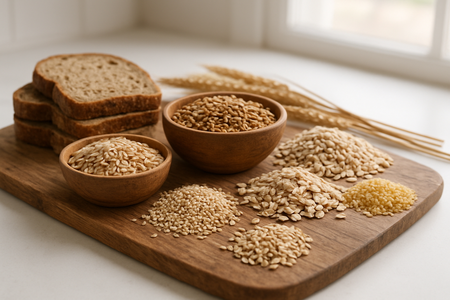 Whole Grains Packed with Insoluble Fiber