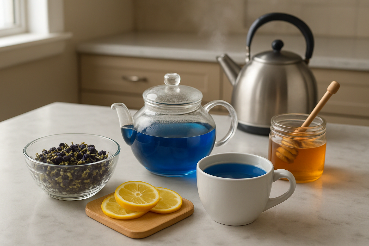 Simple Blue Tea Preparation Methods