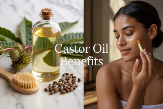 Castor Oil Benefits for Skin, Hair, and Health