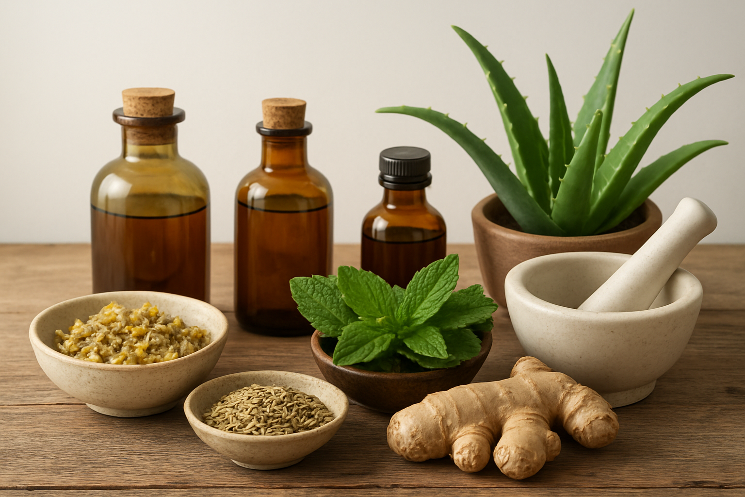 Herbal Solutions for Gentle Relief