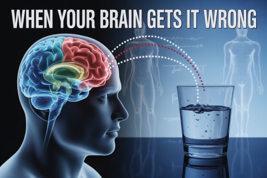 Why Your Brain Thinks You're Dehydrated When You're Not - The Terrifying Explanation