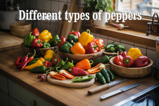 Different types of peppers and their uses