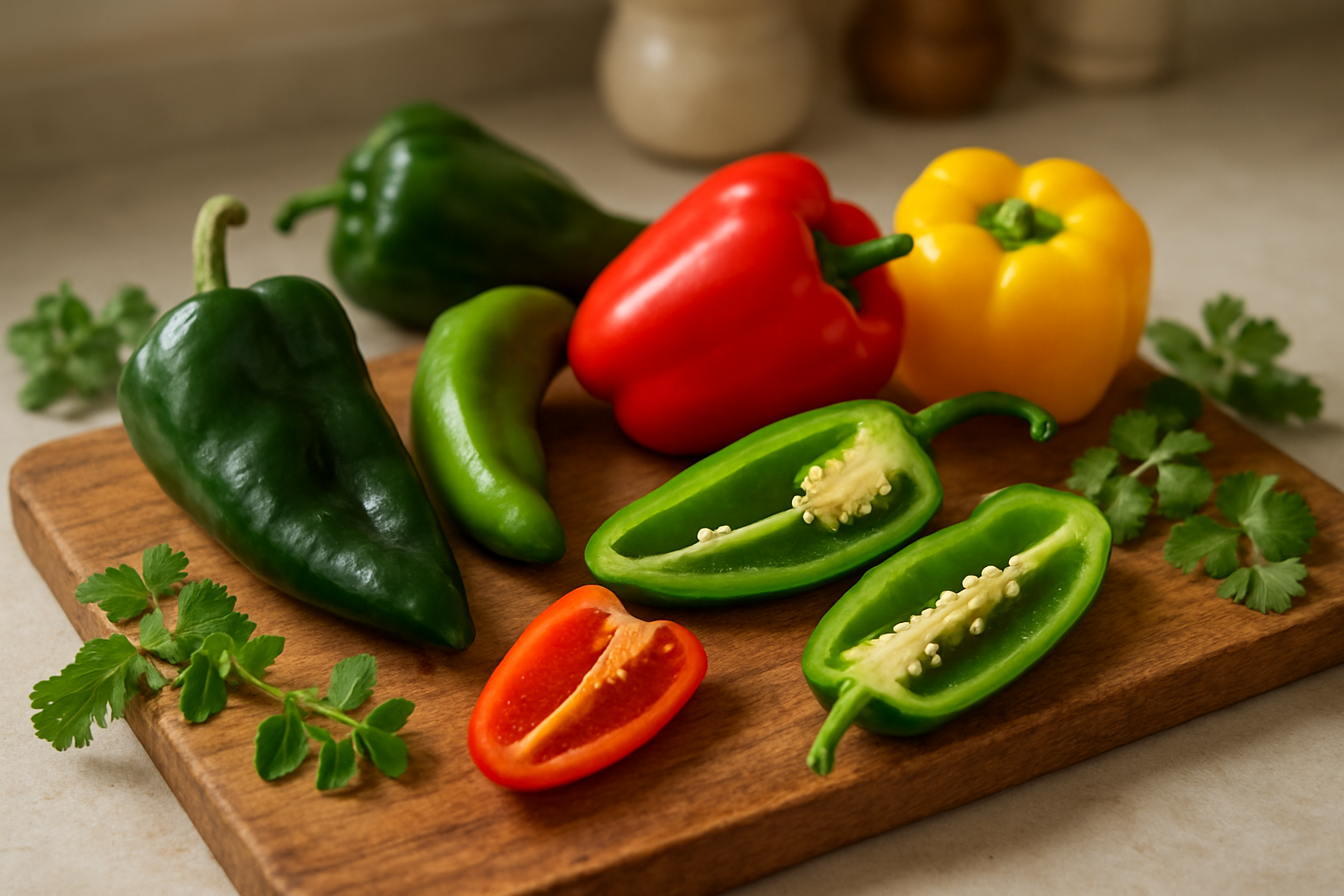 Mild Heat Peppers for Flavor Enhancement