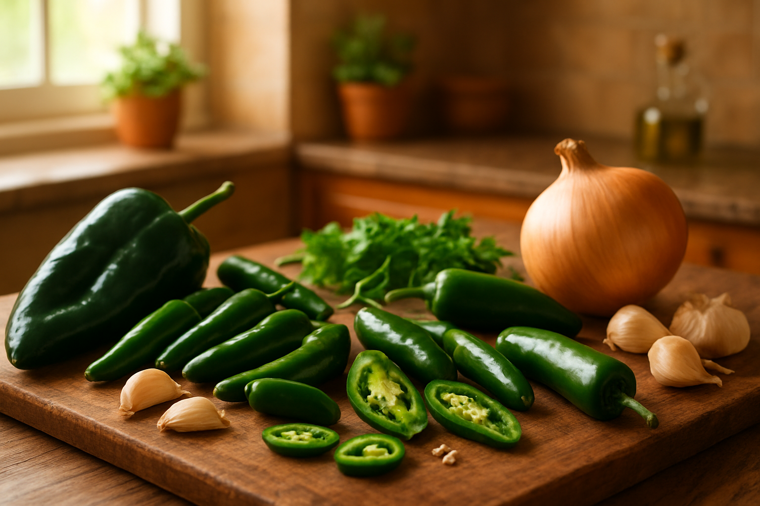 Medium Heat Peppers for Bold Cooking